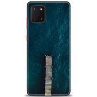 Samsung Galaxy A81 / Note 10 Lite Kılıf HD Baskılı Kılıf - İskele + Tam Ekran Koruyucu