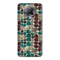Xiaomi Redmi K30 Pro Uyumlu Kılıf Romans (36) Glitter Kılıf Kahverengi