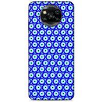 Nazarium (1) Desenli Silikon Kapak Xiaomi Redmi Poco X3 Kılıf