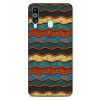 Samsung Galaxy M40 Kılıf Baskılı Özel Seri Taşlı (36) Glitter Kılıf