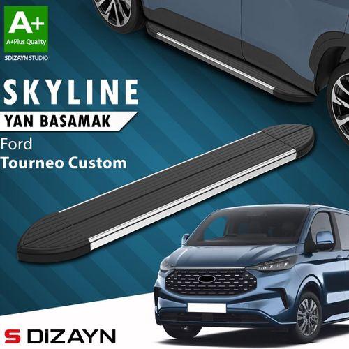 S-Dizayn Ford Tourneo Custom 2 Skyline Krom Yan Basamak 223 Cm 2023 Üzeri A+ Kalite