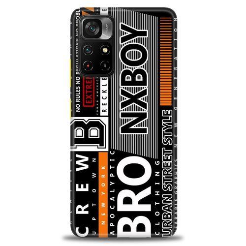 Xiaomi Poco M4 Pro 5G Kılıf HD Baskılı Kılıf - NxBoy + Tam Ekran Koruyucu