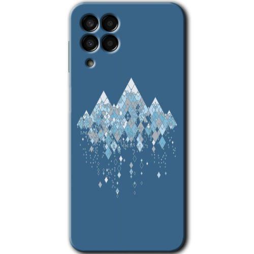 Samsung Galaxy M33 HD Baskılı Kılıf + 9D Tam Ekran Koruyucu - İceberg