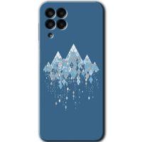 Samsung Galaxy M33 HD Baskılı Kılıf + 9D Tam Ekran Koruyucu - İceberg