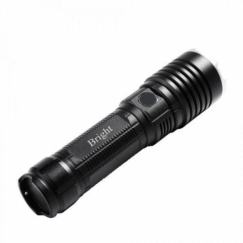 Bright Ght-5761 Xp50 Led 3 Mod Zoomlu Yağmur Suyu Geçirmez Şarjlı El Feneri