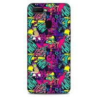 Graffitix (31) Desenli Silikon Kapak Oppo Ax7 Kılıf