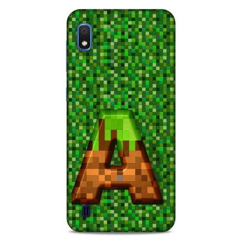 Lopard Samsung Galaxy A10 Uyumlu Kılıf PiXel (44) Tough Armor Kılıf A Harfi