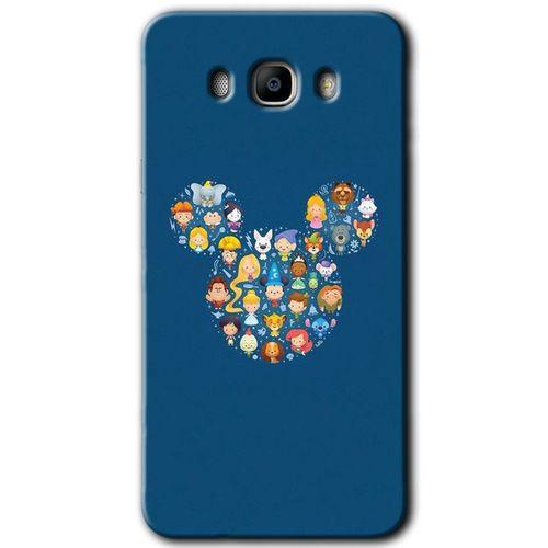 Galaxy J7 2016 Kılıf HD Desen Baskılı Arka Kapak - Mickey