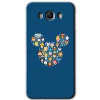 Galaxy J7 2016 Kılıf HD Desen Baskılı Arka Kapak - Mickey