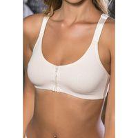 Ten Önden Fermuarlı Pamuklu Sütyen,Günlük ve Medikal Kullanım İçin, Kadın İç Giyim