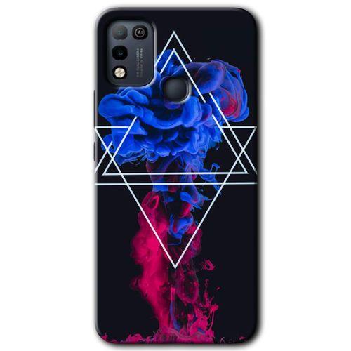 İnfinix Hot 10 Play Kılıf HD Desen Baskılı Arka Kapak - Mekanik Duman 1