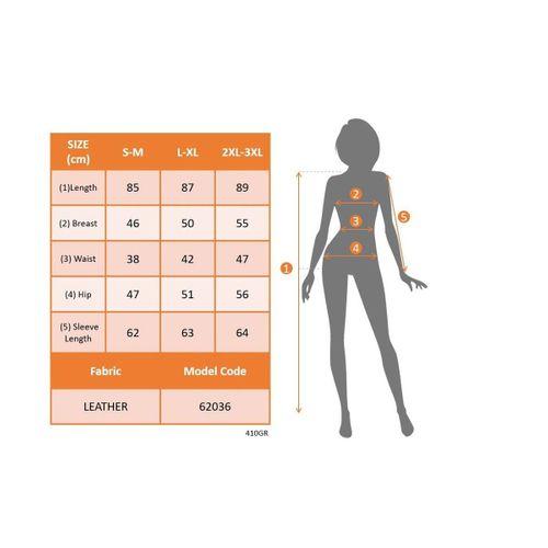 Kadın Uzun Kollu Kruvaze Yakalı önden Büzgü Ve Düğmeli Asimetrik Kesim Detaylı Mini Deri Elbise