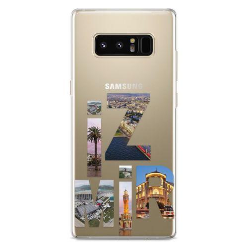 Samsung Galaxy Note 8 Kılıf İzmir Gezi Arka Kapak Koruma Desenli Full Koruyucu