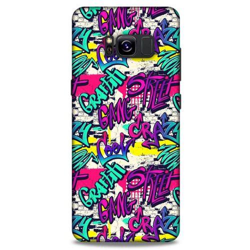 Graffitix (29) Desenli Silikon Kapak Samsung Galaxy S8 Kılıf