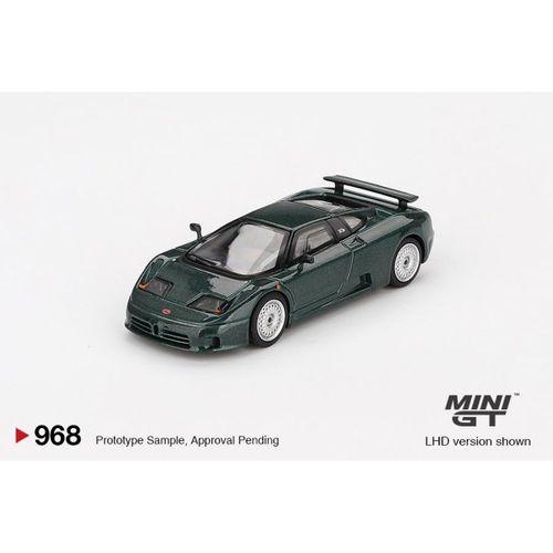 Mini GT Bugatti EB110 GT Verde Scuro 968