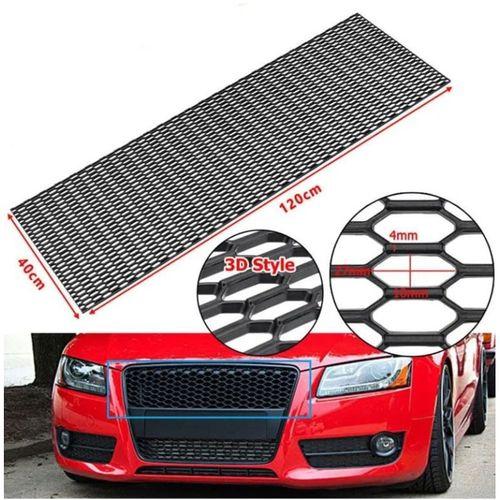 Audi Dizayn 3D Style ABS Plastik Panjur Teli 120x40 cm Siyah