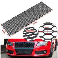 Audi Dizayn 3D Style ABS Plastik Panjur Teli 120x40 cm Siyah