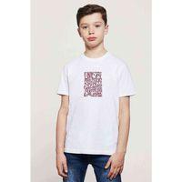 Love Joy Peace Baskılı Unisex Çocuk Beyaz Tshirt