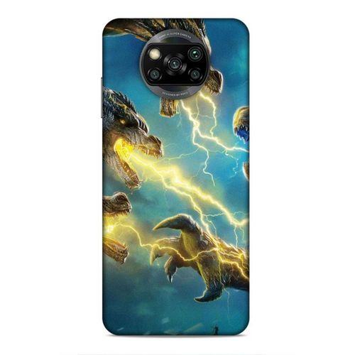 Xiaomi Redmi Poco X3 Uyumlu Kılıf BMovie (23) Ultra Koruma Kılıfı Godzilla