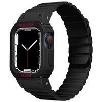 Apple Watch 44mm KRD-142 Airbag Tasarımlı Kasa Koruyuculu Silikon Kordon