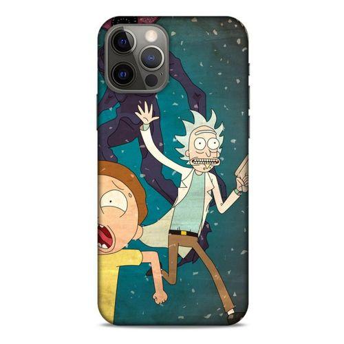 Apple iPhone 12 Pro Uyumlu Kılıf Rick And Morty (27) Tasarımlı Kılıf Alternate-universe