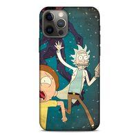Apple iPhone 12 Pro Uyumlu Kılıf Rick And Morty (27) Tasarımlı Kılıf Alternate-universe