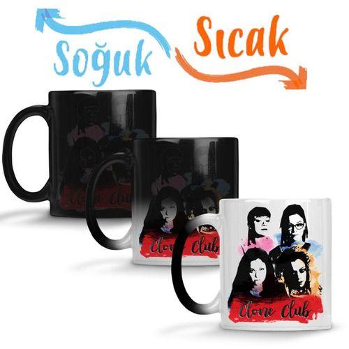 Orphan Black Sihirli Kupa Bardak Porselen
