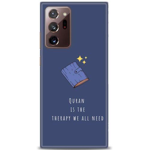 Samsung Galaxy Note 20 Kılıf HD Baskılı Kılıf - Quran + Tam Ekran Koruyucu
