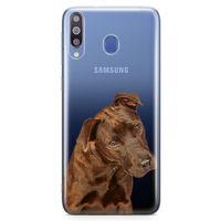 Samsung Galaxy M30 Kılıf Labrador Retriever Arka Kapak Koruma Desenli Full Koruyucu