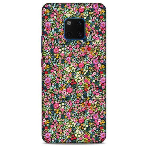Lopard Huawei Mate 20 Pro Uyumlu Kılıf Bahar (49) Ultra Silikon Kılıf Bol Çiçekli