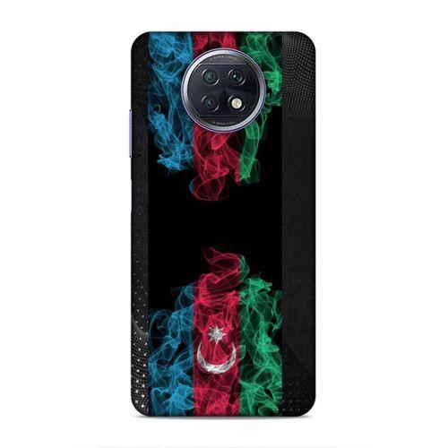 Xiaomi Redmi Note 9T Uyumlu Kılıf Azarbaijan (5) Koruma Kabı Azeri Bayrak İllustre