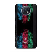 Xiaomi Redmi Note 9T Uyumlu Kılıf Azarbaijan (5) Koruma Kabı Azeri Bayrak İllustre