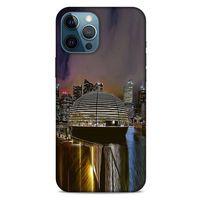 Apple iPhone 12 Pro Max Kılıf Dünya Mimarisi (49) Ultra Silikon Kılıf Apple Marina Bay