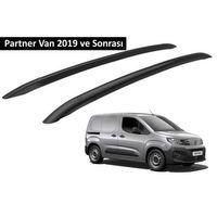 Peugeot Partner Van 2019 ve Sonrası Orjinal Tip OEM Tavan Çıtası (Siyah Renk)