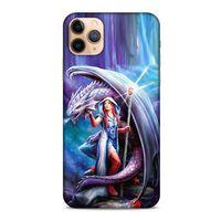 Apple Iphone 11 Pro Kılıf Dragons (31) TPU Kılıf Ejderha ve Sahibe
