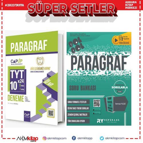 Çap TYT Paragraf Deneme ve Referans Soru Bankası Seti 2 Kitap