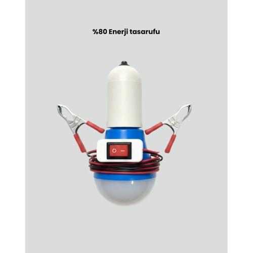 12v Led Ampul Anahtarlı Kablolu Pratik Aydınlatma