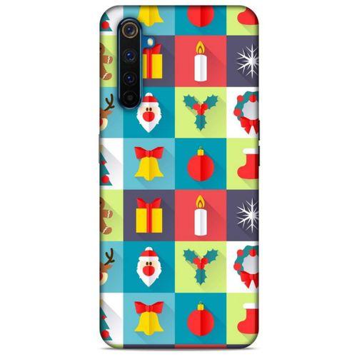 Yılbaşı Süsleri 24 Oppo Realme 6 Kılıf Silikon Kapak