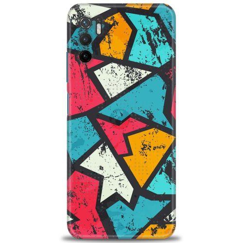 Xiaomi Poco M3 Pro Kılıf HD Baskılı Kılıf - Grafiti + Tam Ekran Koruyucu