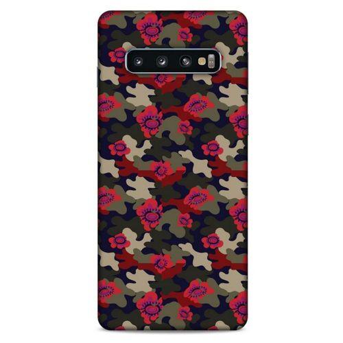 Kamuflaj 70 Samsung Galaxy S10 Kılıf Silikon Kapak