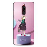 Xiaomi Redmi 8 Kılıf FunnyMaX (8) Baskılı Kılıf Pembe Mavi