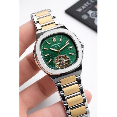 Lee Cooper Otomatik Erkek Kol Saati 50 Mt Suya Dayanıklı Çelik Kordon Bileklik Hediyeli VS.BLKT.0900