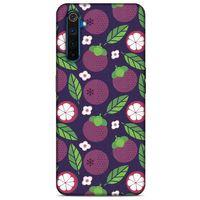 Frutix Mangosteen 01 Oppo Realme 6 Kılıf Desenli Silikon