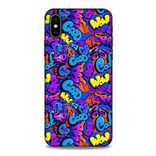Graffitix (20) Desenli Silikon Kapak Apple Iphone X Kılıf