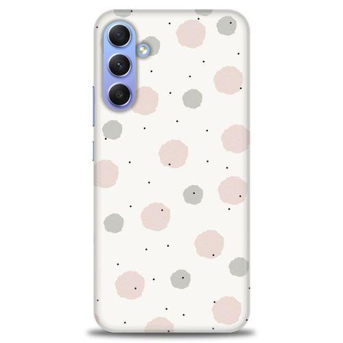 Samsung Galaxy A24 Kılıf HD Baskılı Kılıf - Soft Benekler + Tam Ekran Koruyucu