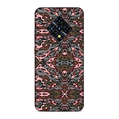 Lopard İnfinix Zero 8 Uyumlu Kılıf Kamuflaj (33) Hybrid Kılıf