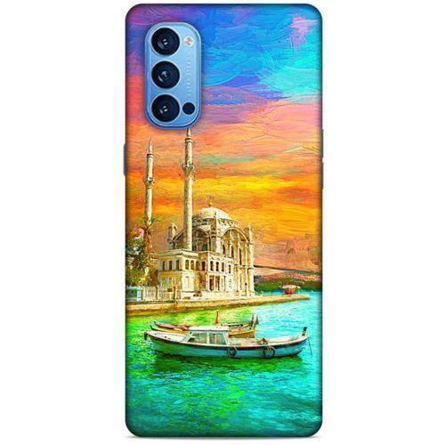 Cityx (36) Oppo Reno 4 Pro Kılıf Silikon Kapak Desenli