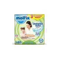 Molfix İzotonik Sulu Ferah Temizlik Islak Havlu Mendil 3lü 180 Yaprak