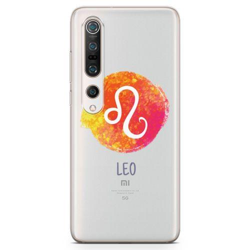 Xiaomi Mi 10 Pro Kılıf Burçlar Aslan Arka Kapak Koruma Desenli Full Koruyucu