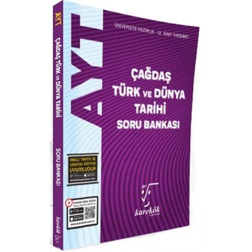 AYT Çağdaş Türk ve Dünya Tarihi Soru Bankası Karekök Yayınları